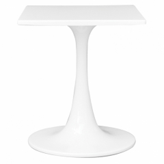 SQUARE FIBERGLASS DINING TABLE 60.0X60.0X75.0 CMS