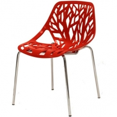 PP CHAIR WITH METAL LEGS