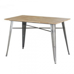 SQUARE DINING TABLE 80X120CM.